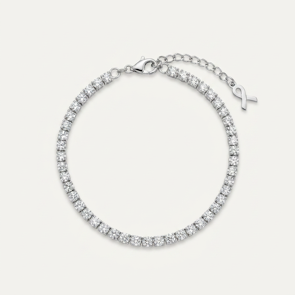 Pulsera Tenis Blanca