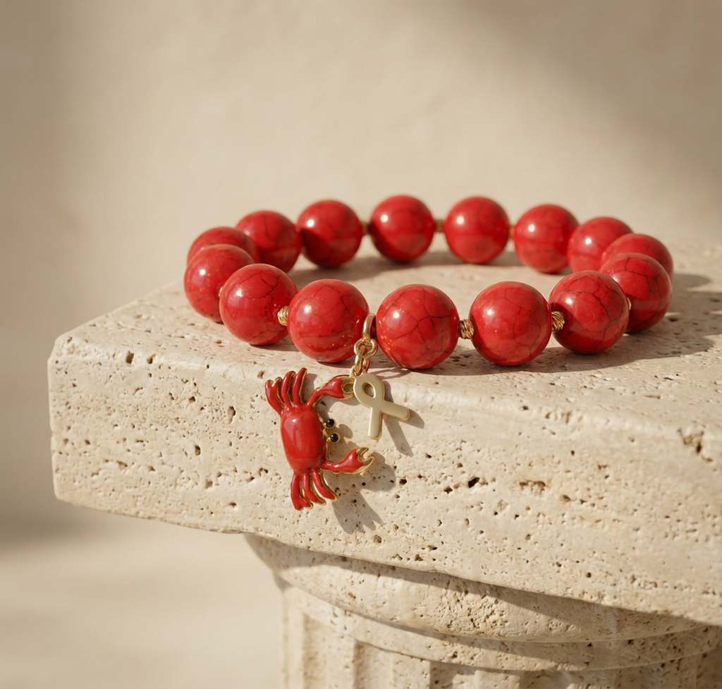 Pulsera Carmesí